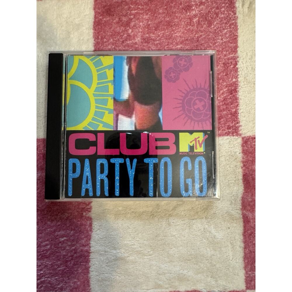 Club MTV Party To Go CD 1991 90s Music Vintage